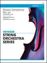 Mozart Symphony No. 40 Orchestra sheet music cover